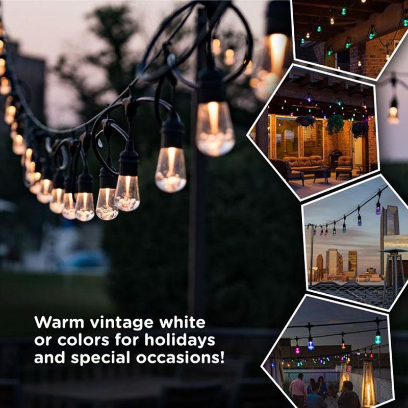 Serie Led Multicolor Con Control 12 Focos - Enbrighten