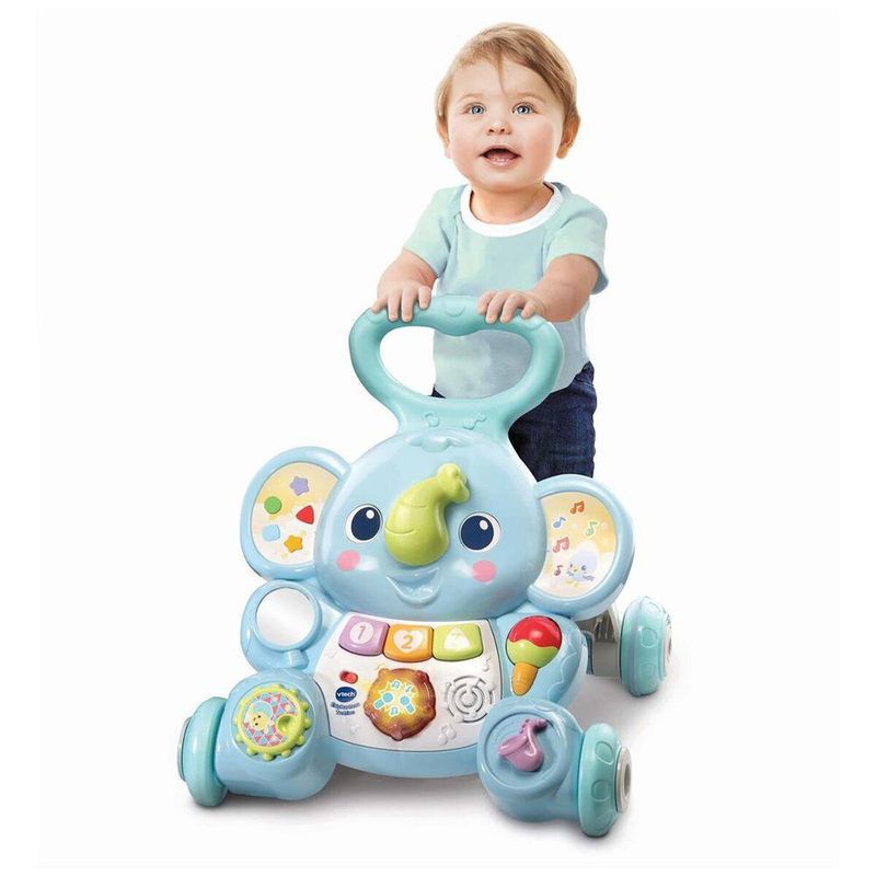 Andador Caminador multifuncional primeros pasos bebe niño azul