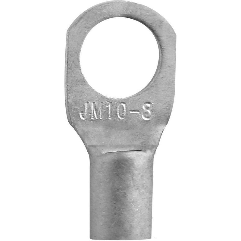 Sourcing Map Tappi Terminali Per Cordino 8mm – 4 Pezzi Con Viti, Terminali A Perla In Metallo Nero Per Creare Gioielli, Nappe E Borse Fai Da Te - 2