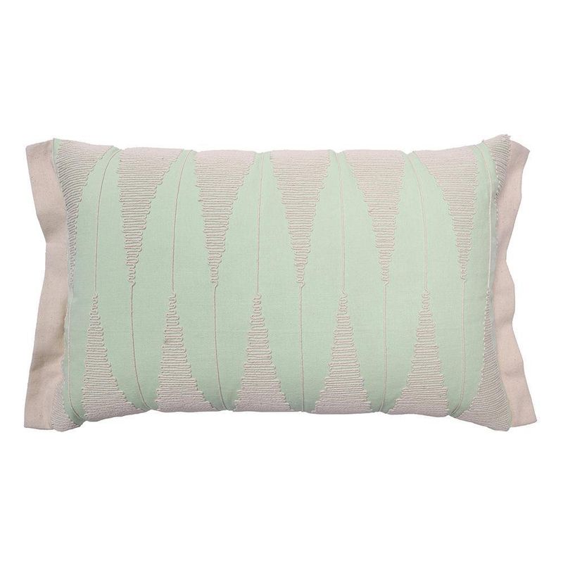 Funda Para Cojín Verde De 50X30 Cm - Livim Natual Home