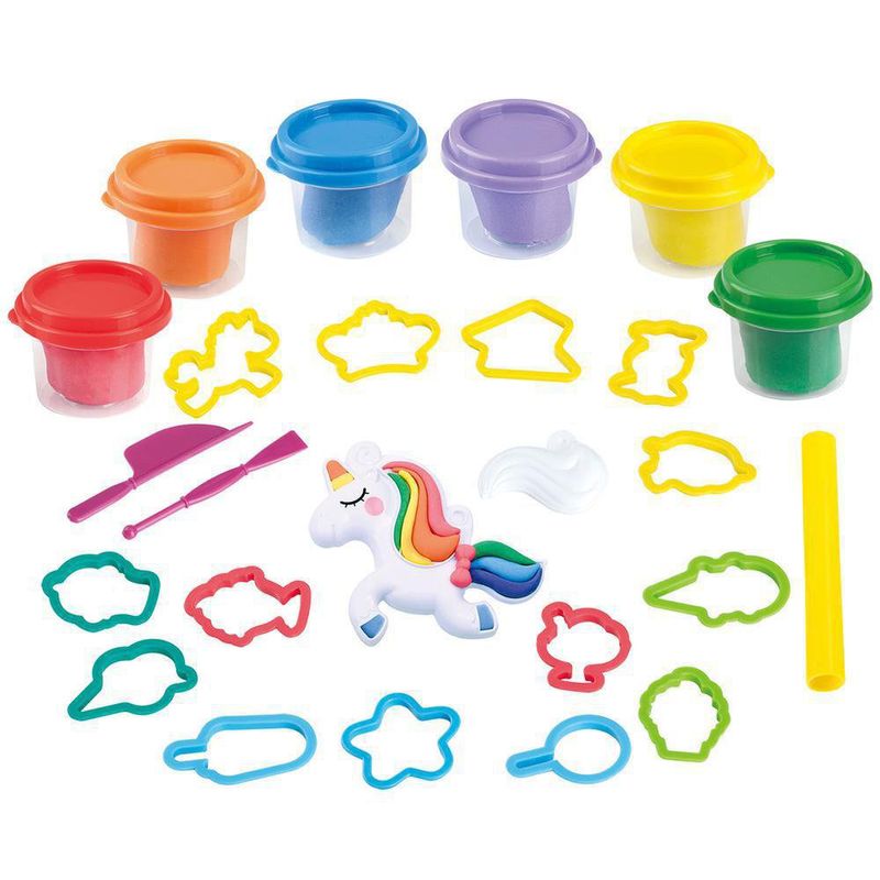 Set De Plasticina Diseño Unicornio - Playgo