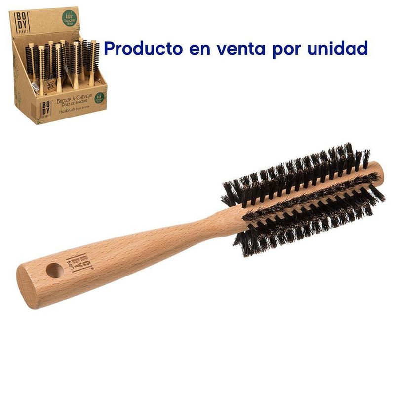 Cepillo Redondo Para Cabello - Body Beauty