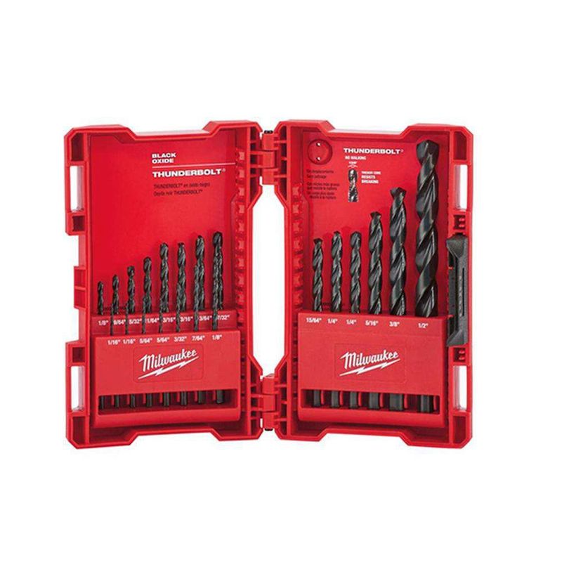 Set De Brocas 21 Pzas - Milwaukee Electric