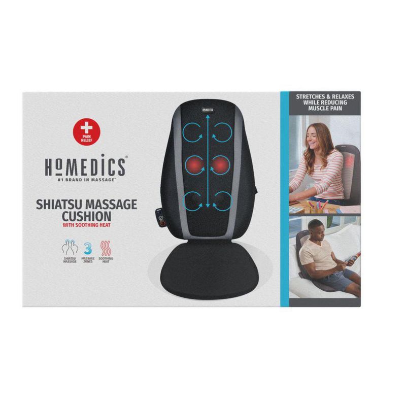 Cojin Masajeador Para Silla Shiatsu De 6 Nodos Homedics Cemaco