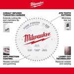 Disco Sierra Para Madera 10 Plg 60T - Milwaukee Electric