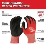 Guante Nitrilo Anticorte De Nivel 1 Talla L - Milwaukee Electric