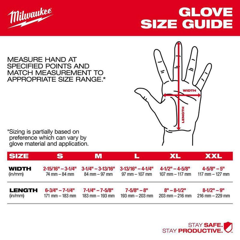 Guante Nitrilo Anticorte De Nivel 1 Talla L - Milwaukee Electric