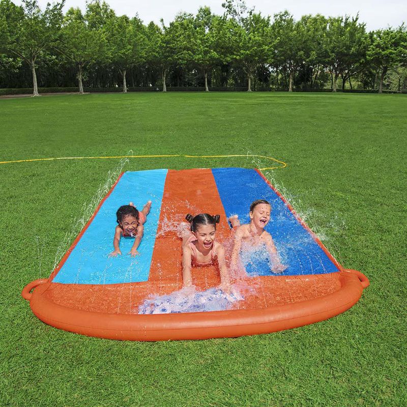 Juego Inflable Deslizador Triple H2 Ogo 4.88X2.08 M - Bestway