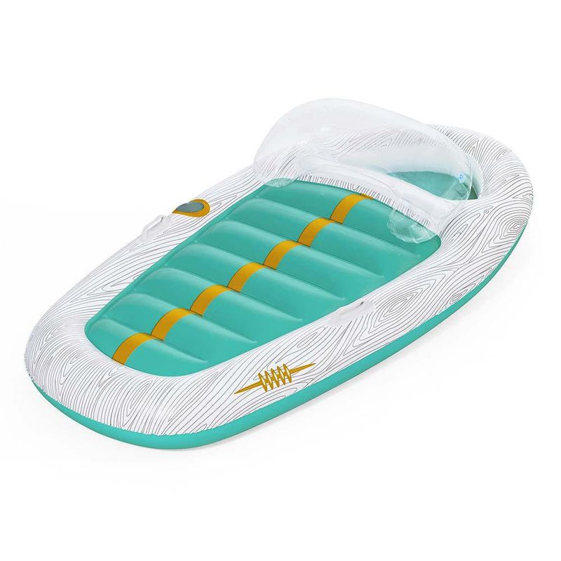 Cama Inflable Diseño Yate Vacacional 206X107X45 Cm - Bestway