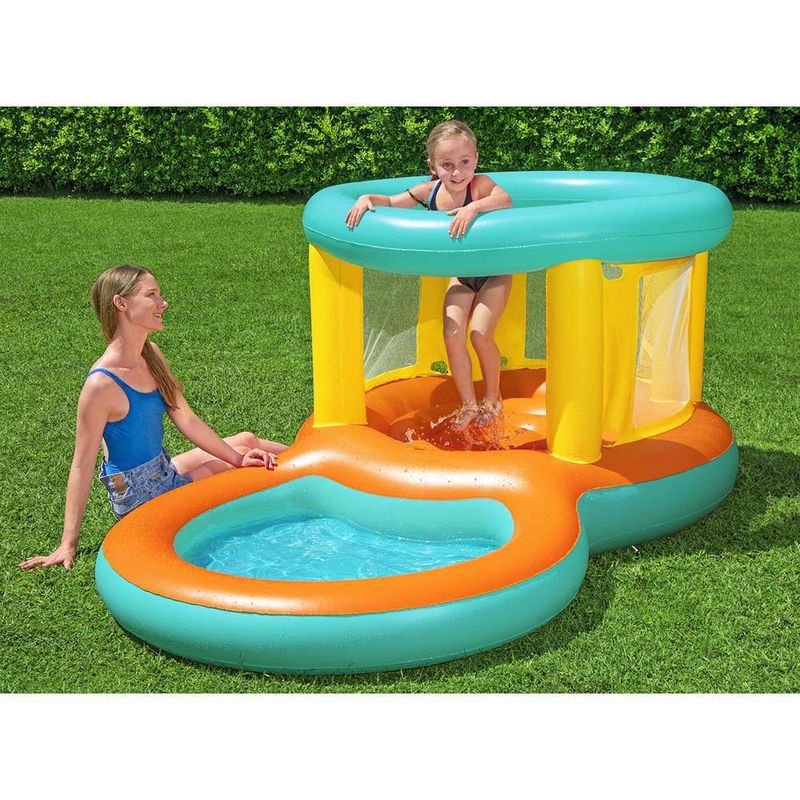 Juego Inflable Centro De Diversión Saltarín Con Piscina 239X142X102 Cm - Bestway