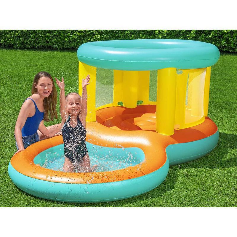 Juego Inflable Centro De Diversión Saltarín Con Piscina 239X142X102 Cm - Bestway