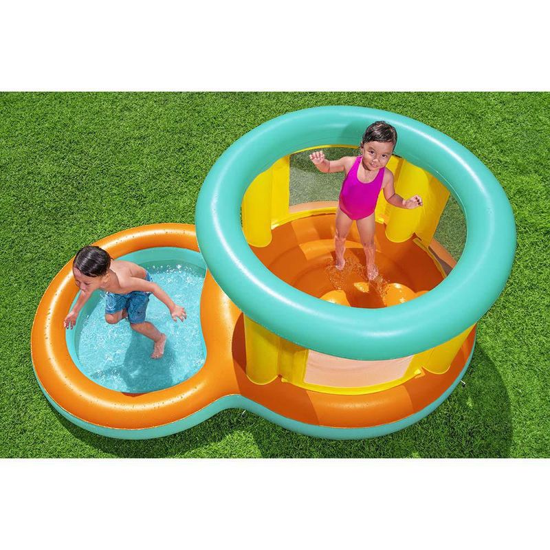 Juego Inflable Centro De Diversión Saltarín Con Piscina 239X142X102 Cm - Bestway