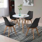 Comedor-Mesa-Red-Blanca-Mas-4-Sillas-Negras---Z