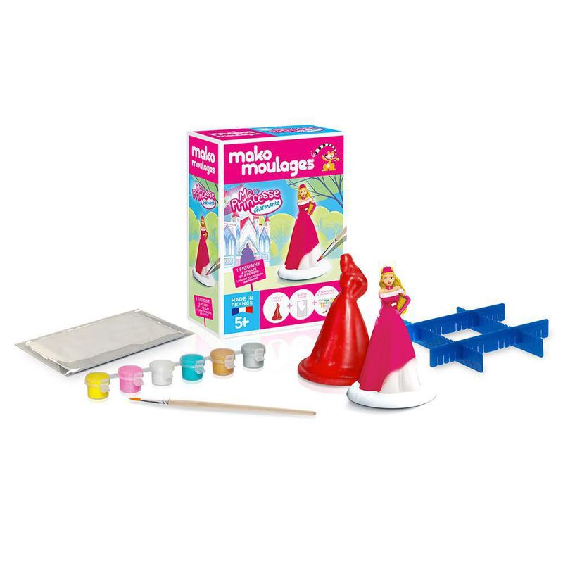 Molde Princesa Encantada Para Pintar - Mako Moula