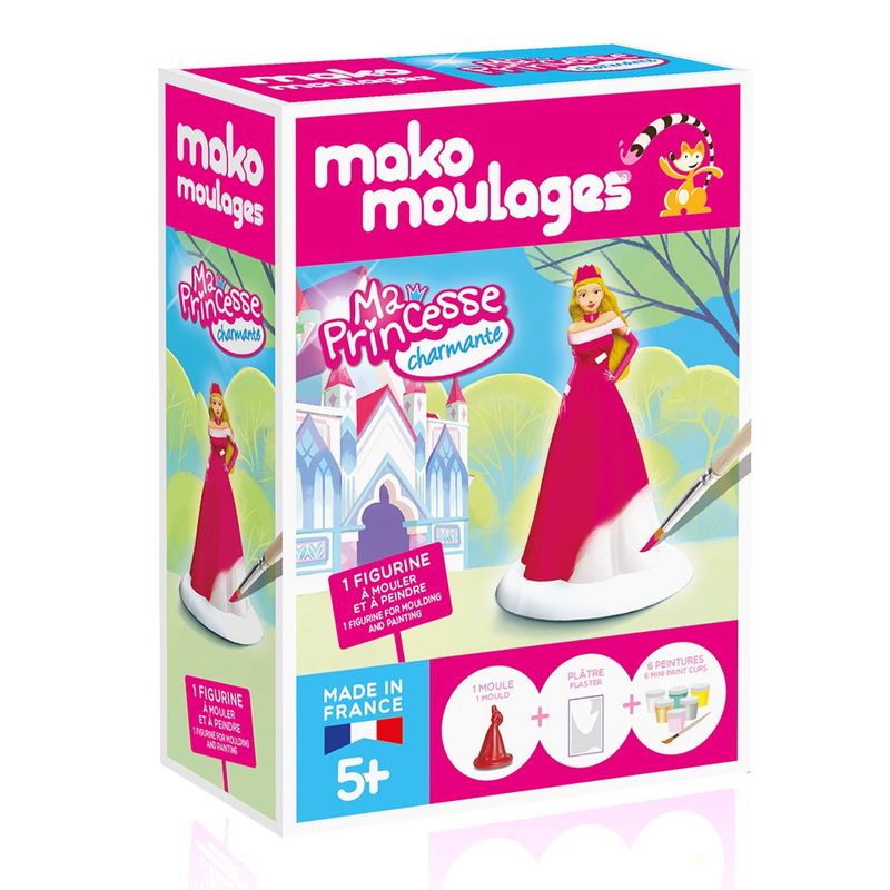 Molde Princesa Encantada Para Pintar - Mako Moula