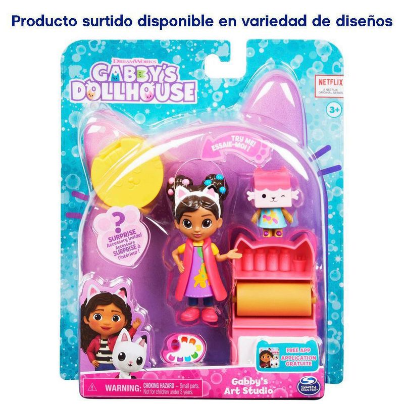 Muñeca Gabby'S Doll House Gabby's Dollhouse Set Figuras De Lujo