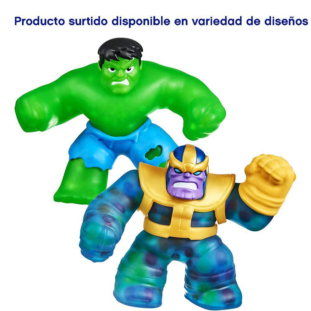 Muñeco Hulk De Goma MuÃ±eco Muñecos Goo Jit Zu Personajes Nombres