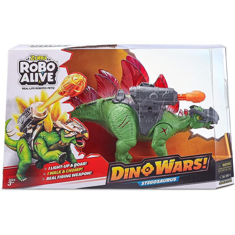 Robo Alive Dino Wars Stegosaurus - Robo Alive