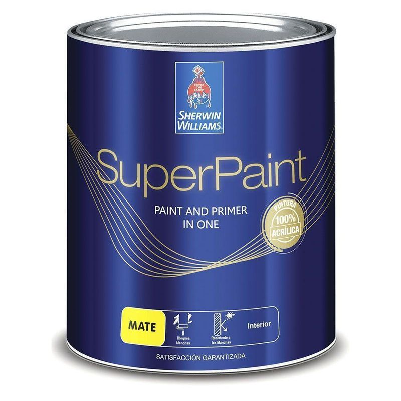 SuperPaint Interior Mate Ultra Deep 1 Gal - Sherwin Williams