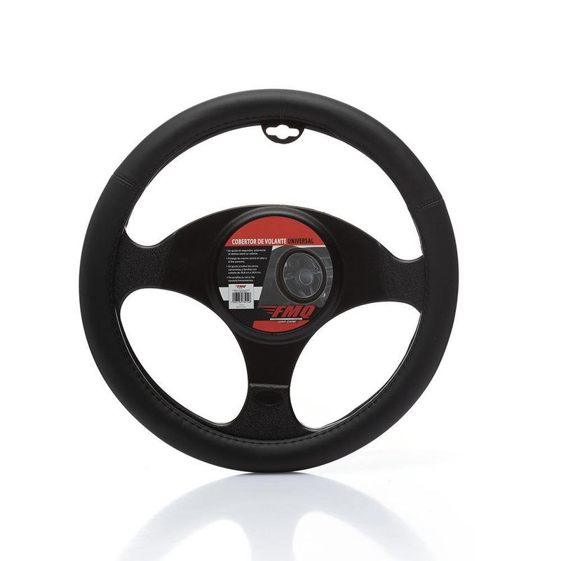 Cubre Volante Negro Estilo Moderno - Fmq
