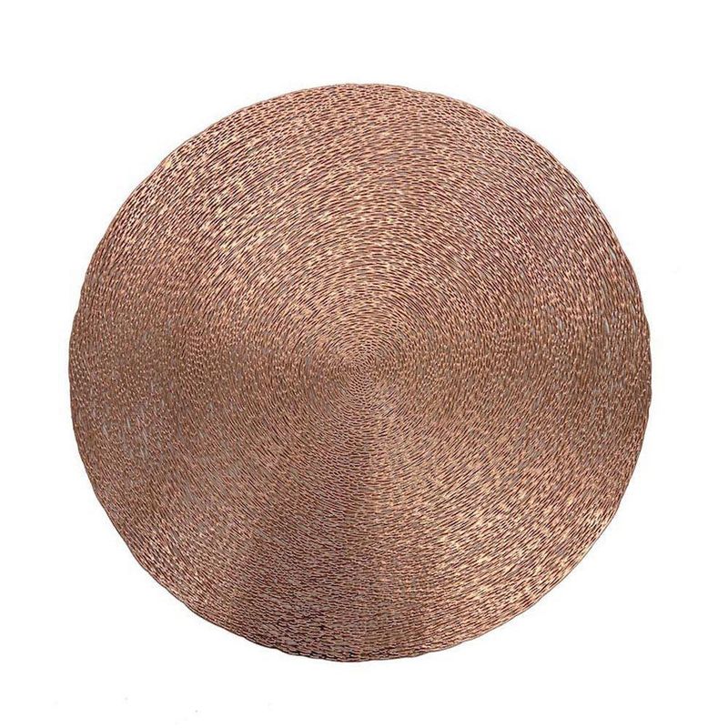 Individual Redondo De Pvc 38 Cm - Viva Varios Colores