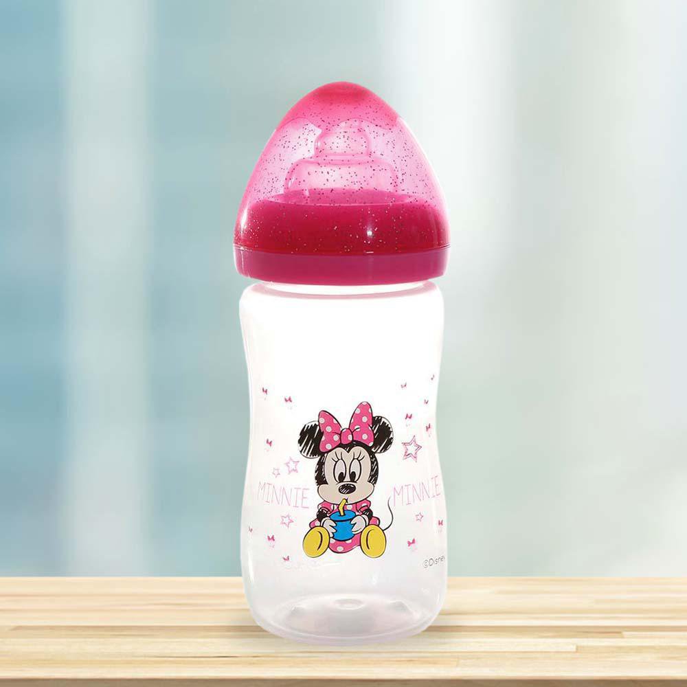 Biberon plastica 0 Mesi 0% BPA - Minnie