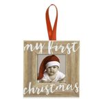 Mi Primera Navidad Marco/ Ornamento - Pearhead