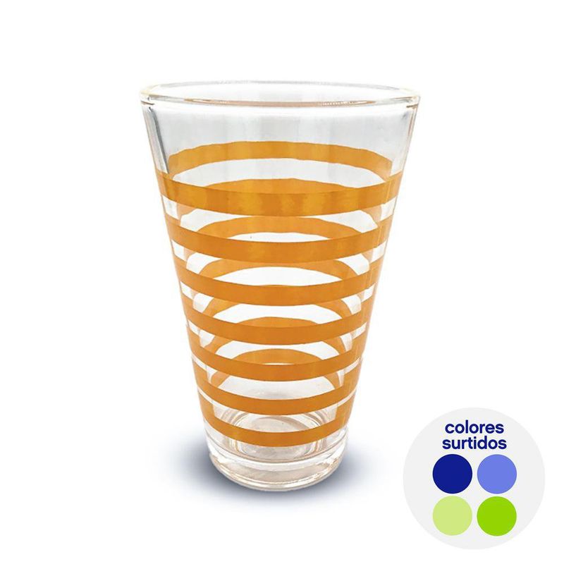 Juego de vasos sección vidrio. - Tienda online Milagro