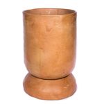 Maceta Crecer Ovalada De Barro 30 Cm - Kikotem