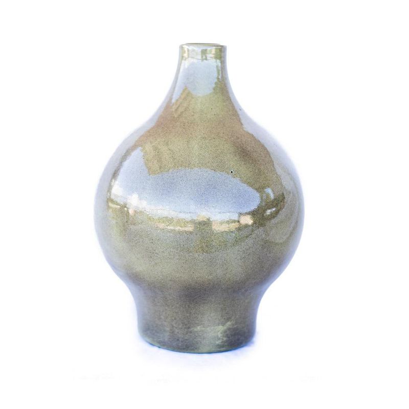 Florero Decorativo De Cerámica 18X25 Cm - Kikotem