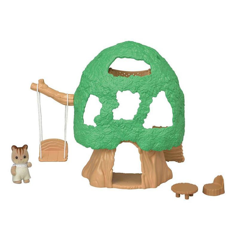 Casa Del Árbol Para Mini Muñecas Bebés - Sylvanian Families
