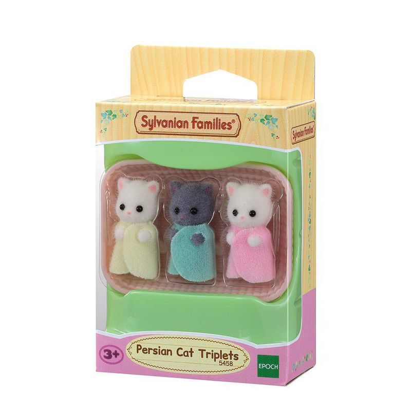 Trillizos Gato Persa - Sylvanian Families