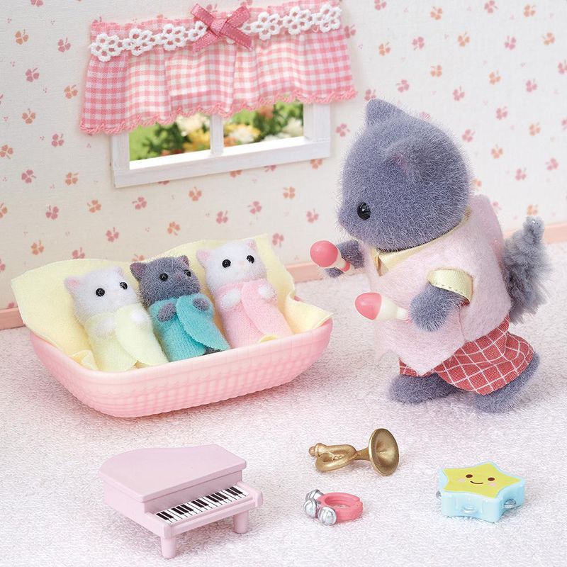 Trillizos Gato Persa - Sylvanian Families