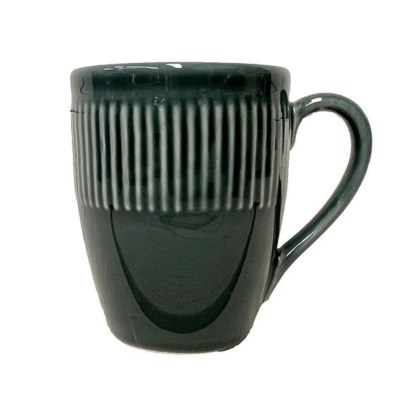 Mug De Porcelana Verde - Niu Haus