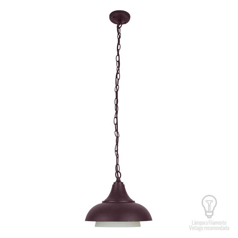 Farol Tipo Campana Bronce De 60W - Tecnolite