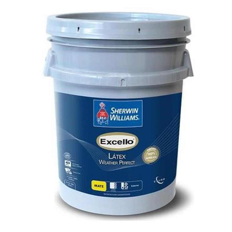 Excello Weather Perfect Látex Mate Base Ultra Deep 5 Gal - Sherwin Williams