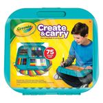 Set De Accesorios Para Pintar Portátil Azul 75 Pzas - Crayola