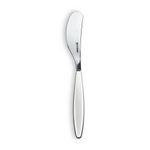 Cuchillo Para Mantequilla De Acero Inoxidable Blanco Y Plateado - Guzzini