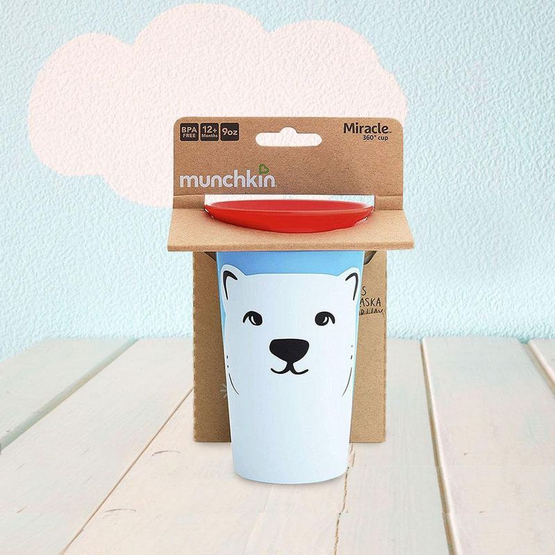 Vaso Miracle 360° Decorado 9 Oz - Munchkin