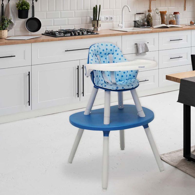 Silla Para Comer Bistro 2 En 1 Azul - Prinsel