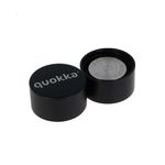 Botella De Acero Inoxidable Negra De 510 Ml - Quokka