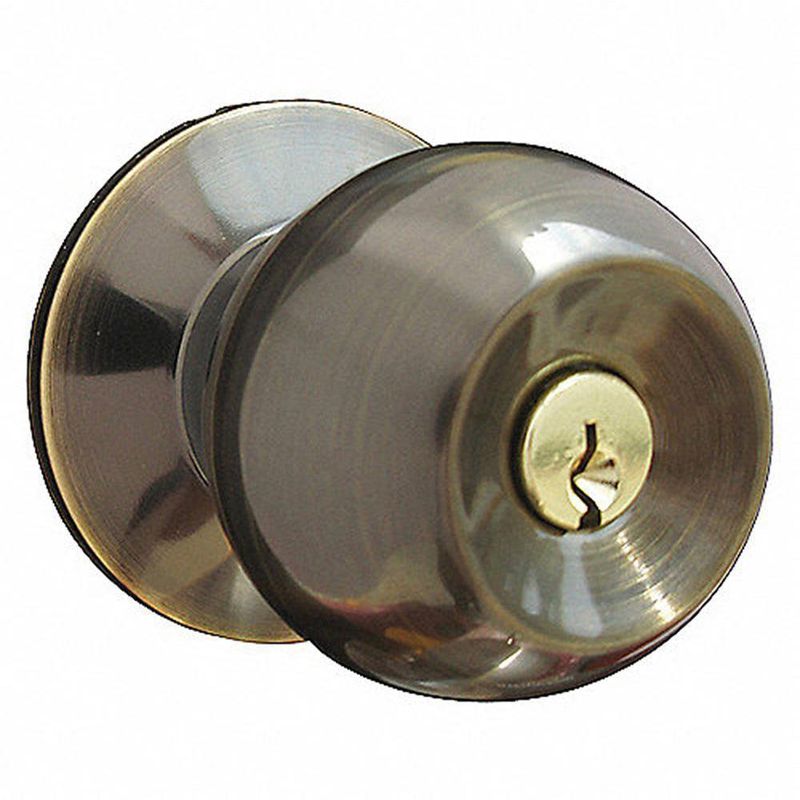 Chapa Tipo Pomo Dorado Antiguo Para Dormitorio Colores Surtidos - Fanal
