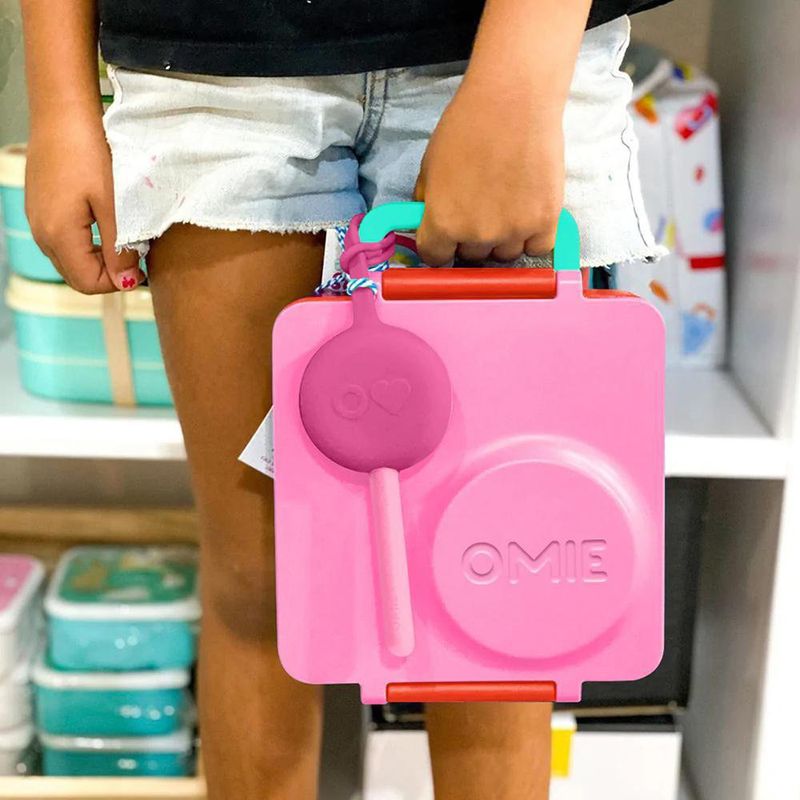 Set De 3 Utensilios Bento Para Comida Omiepod Rosa - Omie Life
