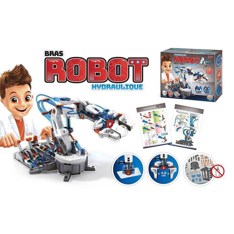 Brazo Robot Hidráulico Armable 120 Pzas - Buki