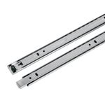 Set De Rieles De Acero Para Muebles 2.5 X 60 Cm 2 Pzas - Hermex