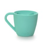 Set De Tazas De Silicón Azul y Verde Diseño Oso 200 Ml - Melli Baby