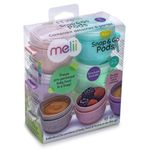 Set De Recipientes Entrelazables Snap&Go 2 Oz 6 Pzas - Melli Baby