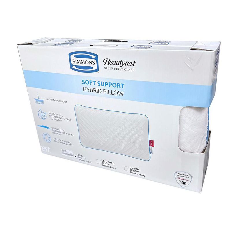 Almohada Simmons BackTherapy 60x40 Precio - ShopOn