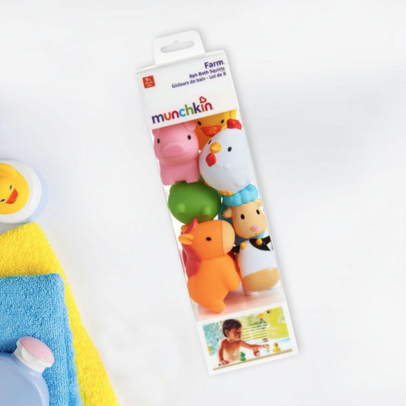 Juguetes Squirts Amigos De La Granja 8 Pzas - Munchkin