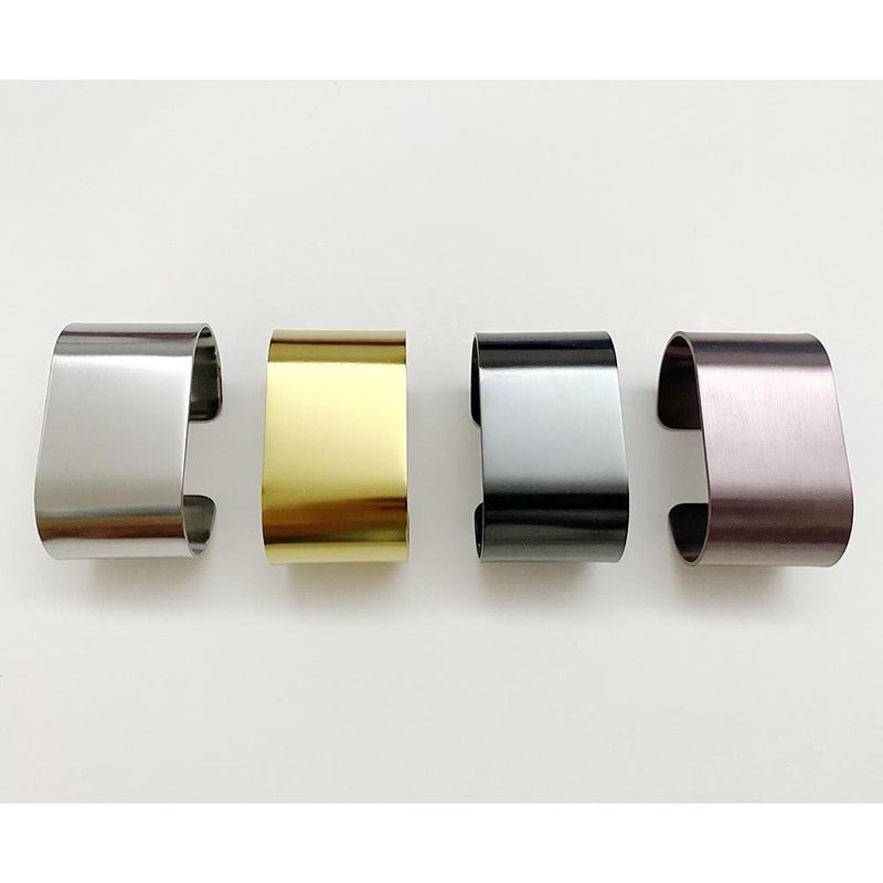 Set De Anillos Para Servilleta Acero Inoxidable 4 Pzas - Toscana